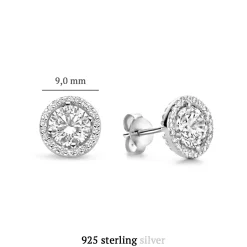 Ponte Vecchio Dalia Ohrstecker aus 925er Sterlingsilber mit Zirkoniasteinen|Parte di Me New