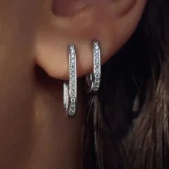 Ponte Vecchio Elina 925er Sterlingsilber-Ohrringe mit Zirkoniasteinen|Parte di Me Sale