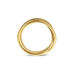 Ponte Vecchio Lucilla Ring aus vergoldetem 925er Sterlingsilber mit Diamantschliff|Parte di Me Best