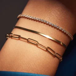 Ponte Vecchio Pitti 925 Sterling Silber vergoldetes Armband|Parte di Me New