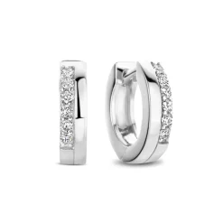 Ponte Vecchio Pitti 925er Sterlingsilber-Ohrringe mit Zirkoniasteinen|Parte di Me New