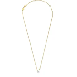 Ponte Vecchio Sofia 925 Sterlingsilber vergoldetes Collier mit Zirkoniastein|Parte di Me New