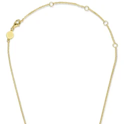 Ponte Vecchio Sofia 925 Sterlingsilber vergoldetes Collier mit Zirkoniastein|Parte di Me New