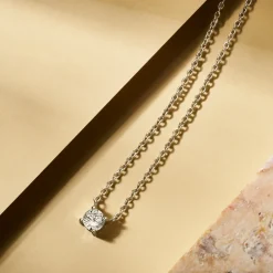 Ponte Vecchio Sofia Halskette aus 925er Sterlingsilber mit Zirkoniastein|Parte di Me Outlet