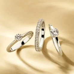 Ponte Vecchio Sofia Ring aus 925er Sterlingsilber mit Zirkoniastein|Parte di Me Outlet