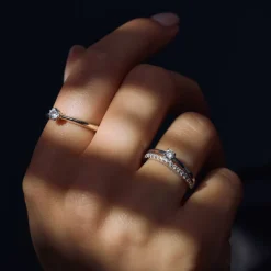 Ponte Vecchio Uffizien Ring aus 925er Sterlingsilber mit Zirkoniasteinen|Parte di Me Online