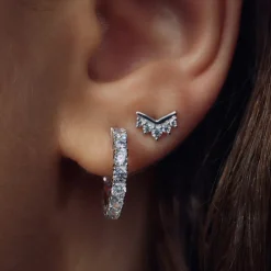 Santa Maria 925 Sterling Silber Ohrringe mit Zirkoniasteinen|Parte di Me Outlet