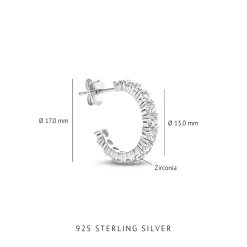 Santa Maria 925 Sterling Silber Ohrringe mit Zirkoniasteinen|Parte di Me Outlet