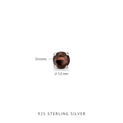 Santa Maria del Fiore Ohrstecker aus 925er Sterlingsilber mit Zirkonia|Parte di Me Discount