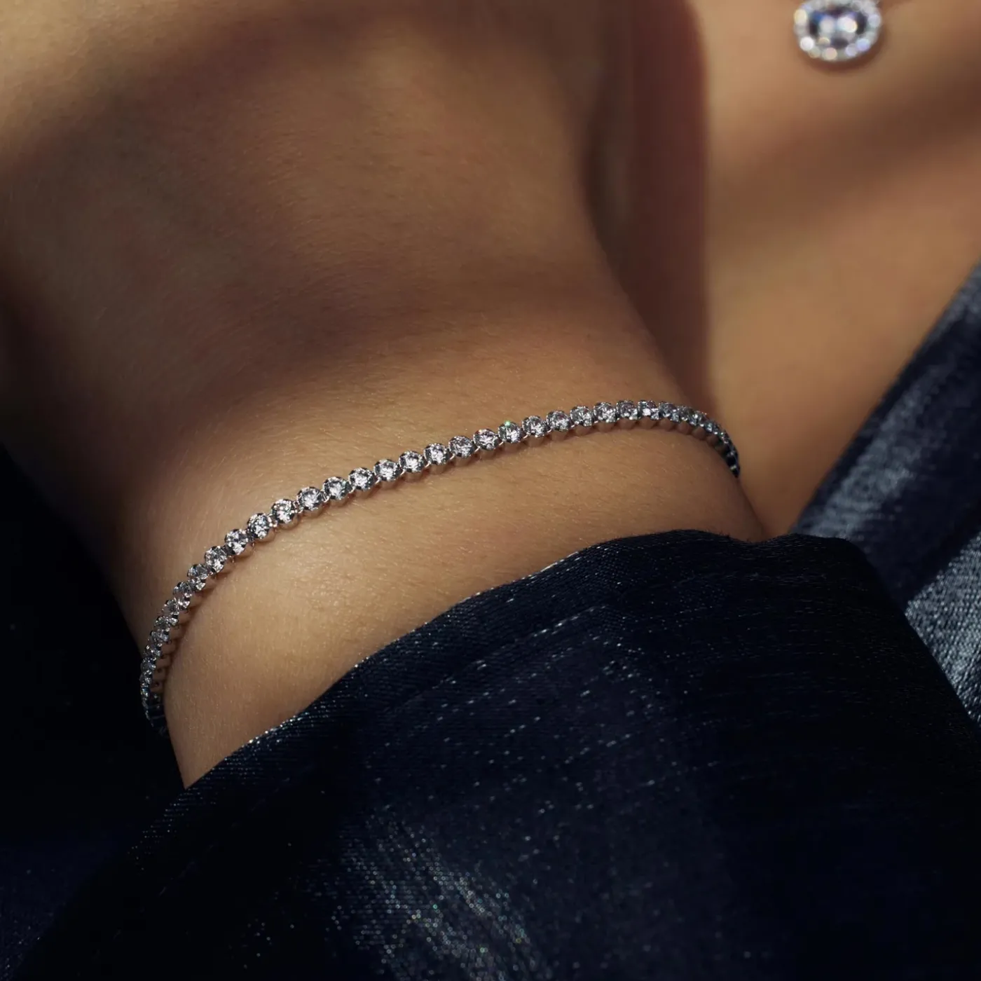 Santa Maria della Base Armband aus 925er Sterlingsilber mit Zirkoniasteinen|Parte di Me Hot