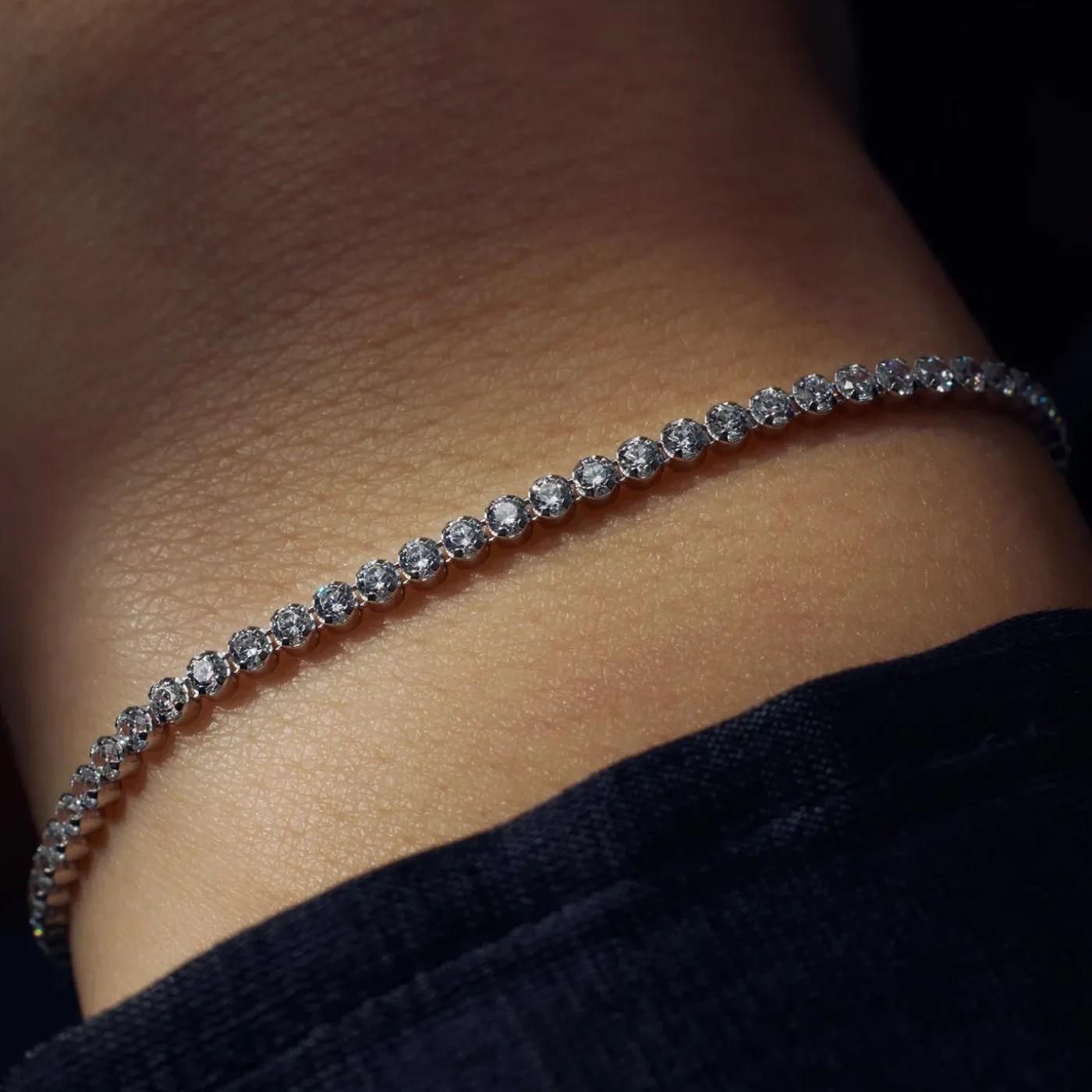 Santa Maria della Base Armband aus 925er Sterlingsilber mit Zirkoniasteinen|Parte di Me Hot