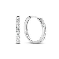 Santa Maria della Base 925er Sterlingsilber-Ohrringe mit Zirkoniasteinen|Parte di Me Outlet