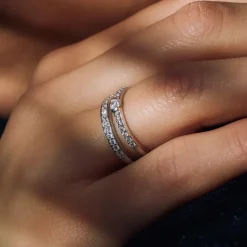 Santa Maria della Base Ring aus 925er Sterlingsilber mit Zirkoniasteinen|Parte di Me Fashion