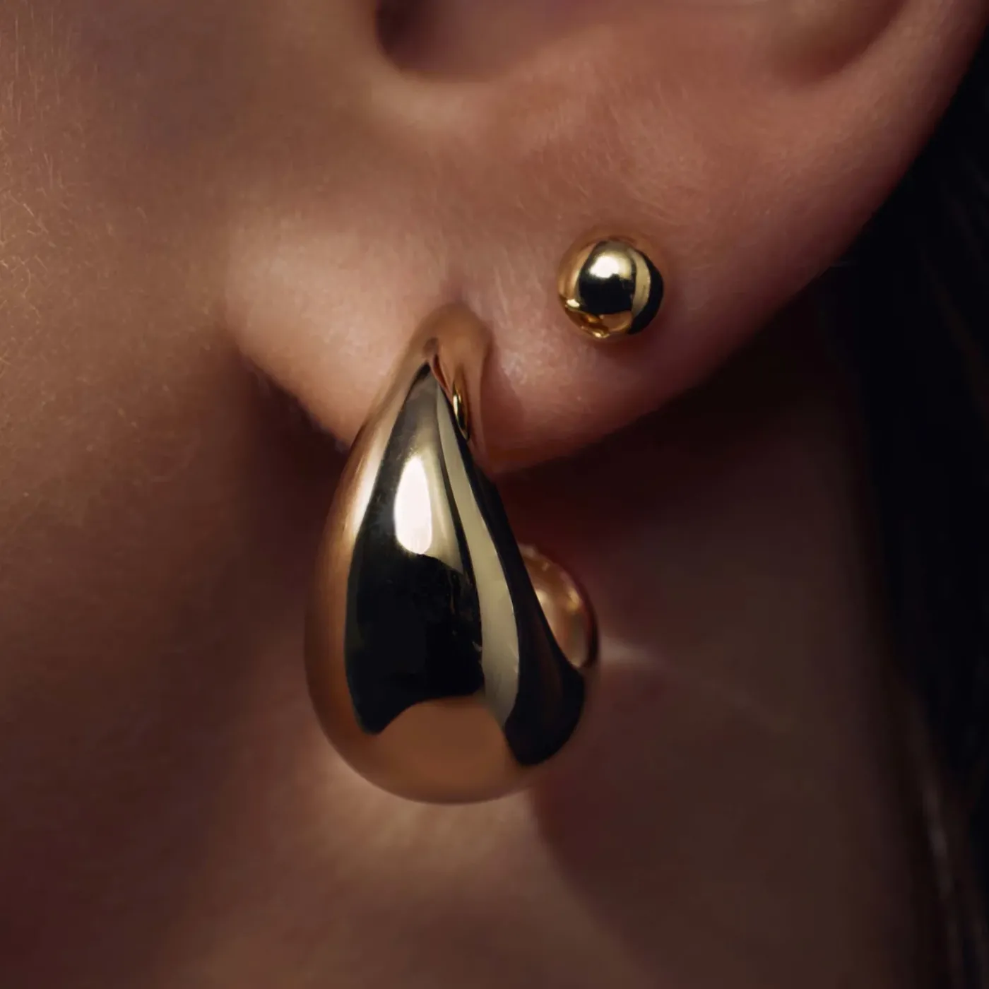 Sorprendimi 925 Sterling Silber vergoldet Ohrringe Set|Parte di Me Sale