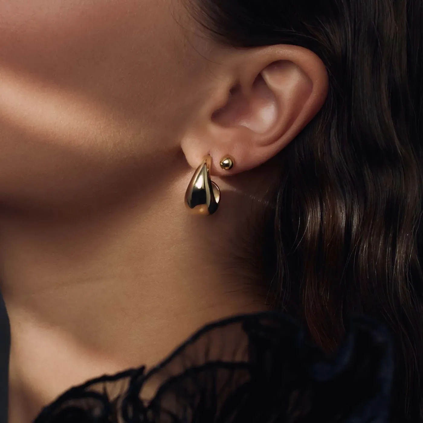 Sorprendimi 925 Sterling Silber vergoldet Ohrringe Set|Parte di Me Sale