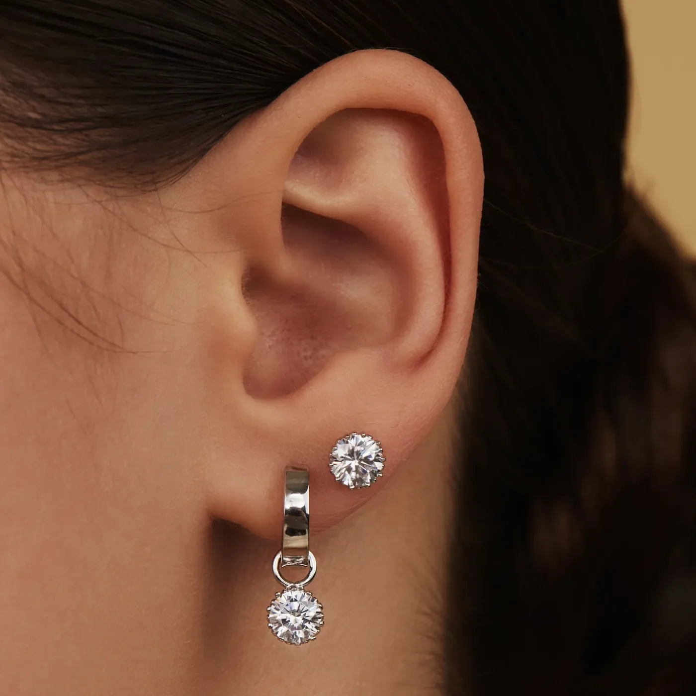 Sorprendimi 925 Sterling Silber Ohrringe mit Zirkoniasteinen besetzt|Parte di Me Online