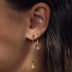 Sorprendimi 925 Sterling Silber vergoldet Ohrringe Set|Parte di Me Sale