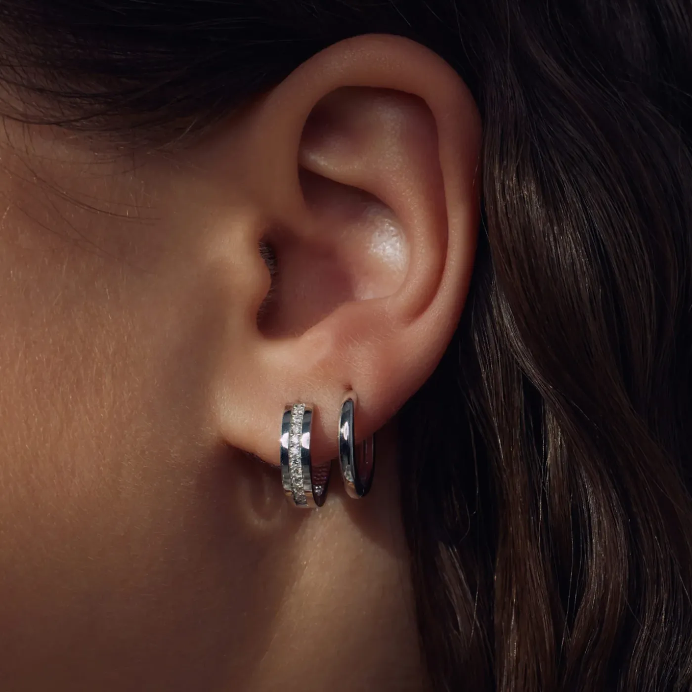 Sorprendimi 925 Sterling Silber Ohrringe mit Zirkoniasteinen besetzt|Parte di Me Clearance