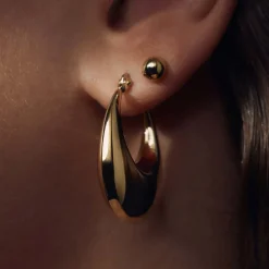 Sorprendimi 925 Sterling Silber vergoldet Ohrringe Set|Parte di Me Clearance