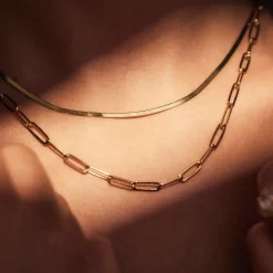 Sorprendimi 925 Sterling Silber vergoldet Halskette und Armband Geschenkset|Parte di Me Fashion