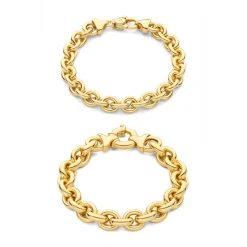 Sorprendimi 925 Sterling Silber vergoldetes Armband Geschenkset|Parte di Me Fashion