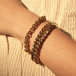 Sorprendimi 925 Sterling Silber vergoldetes Armband Geschenkset|Parte di Me Online