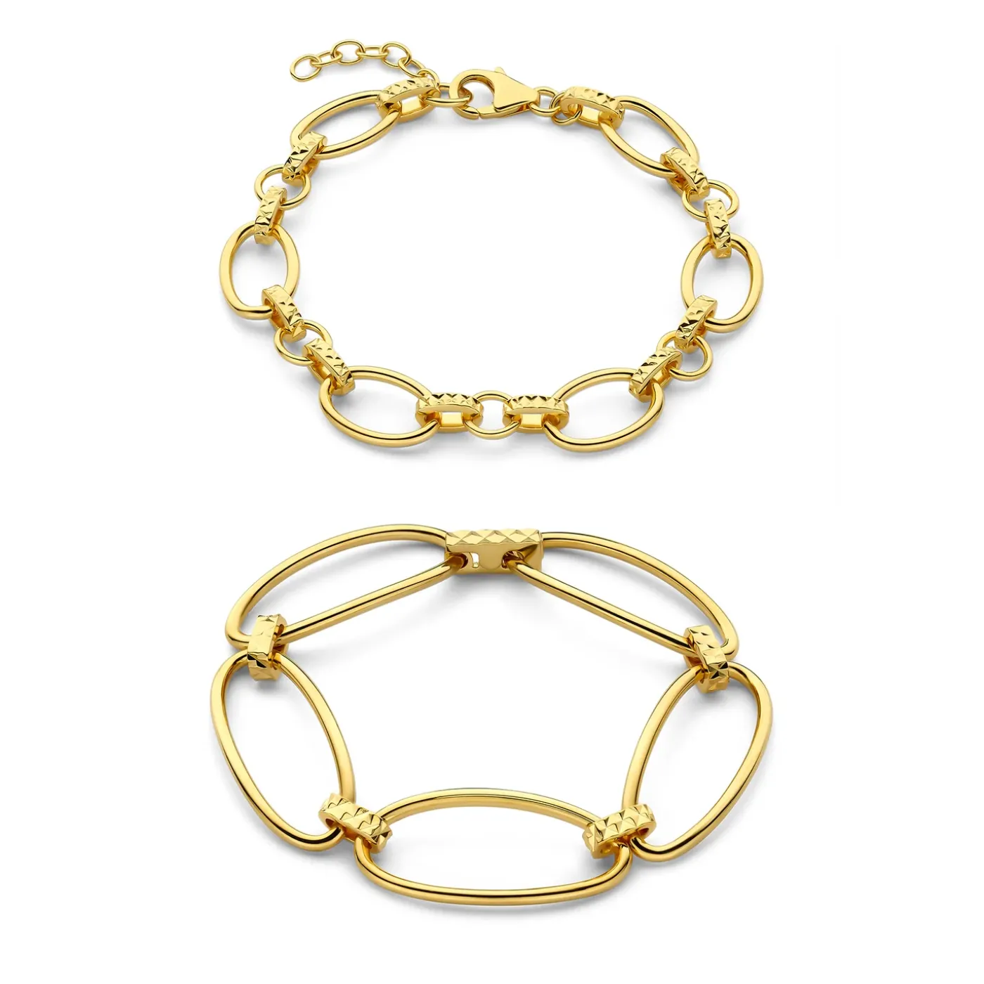 Sorprendimi 925 Sterling Silber vergoldetes Armband Geschenkset|Parte di Me Discount