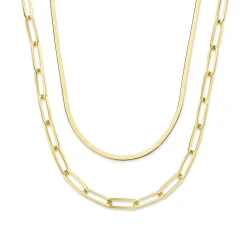 Sorprendimi 925 Sterling Silber vergoldet Halskette Geschenkset|Parte di Me Online