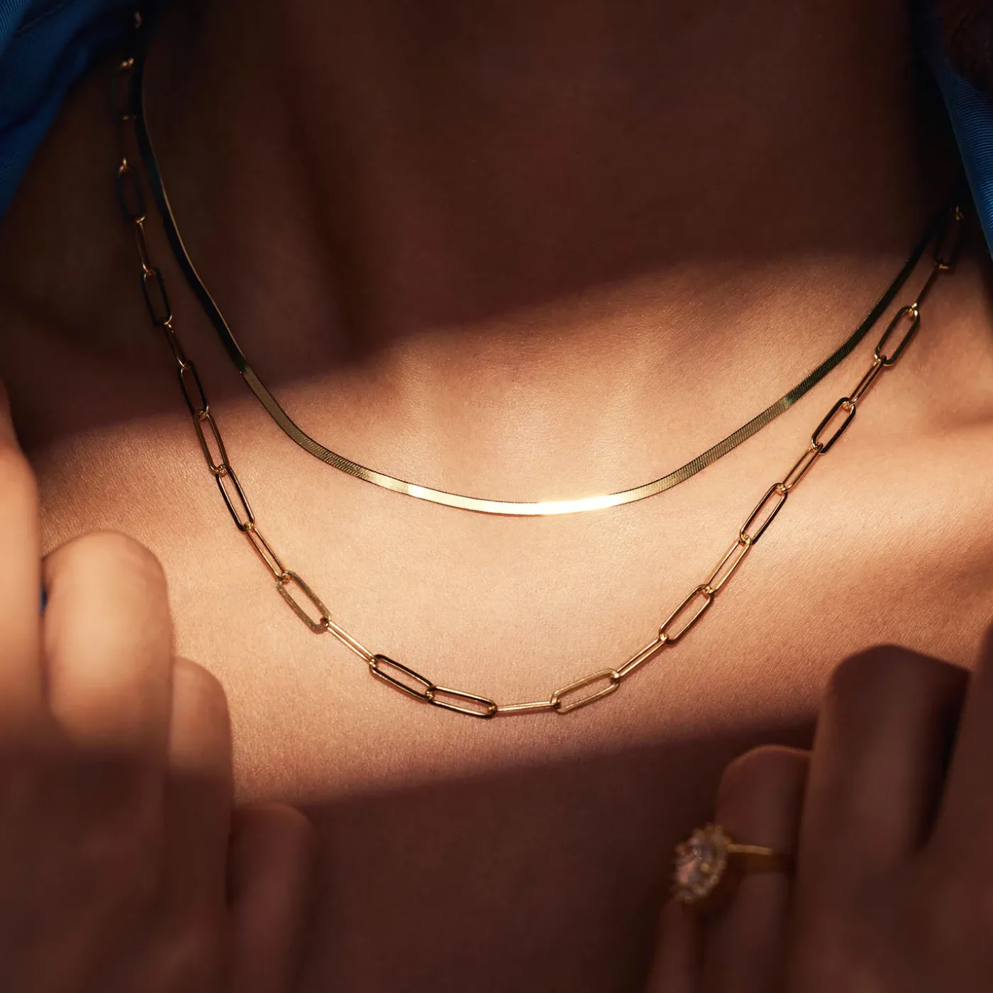 Sorprendimi 925 Sterling Silber vergoldet Halskette Geschenkset|Parte di Me Online