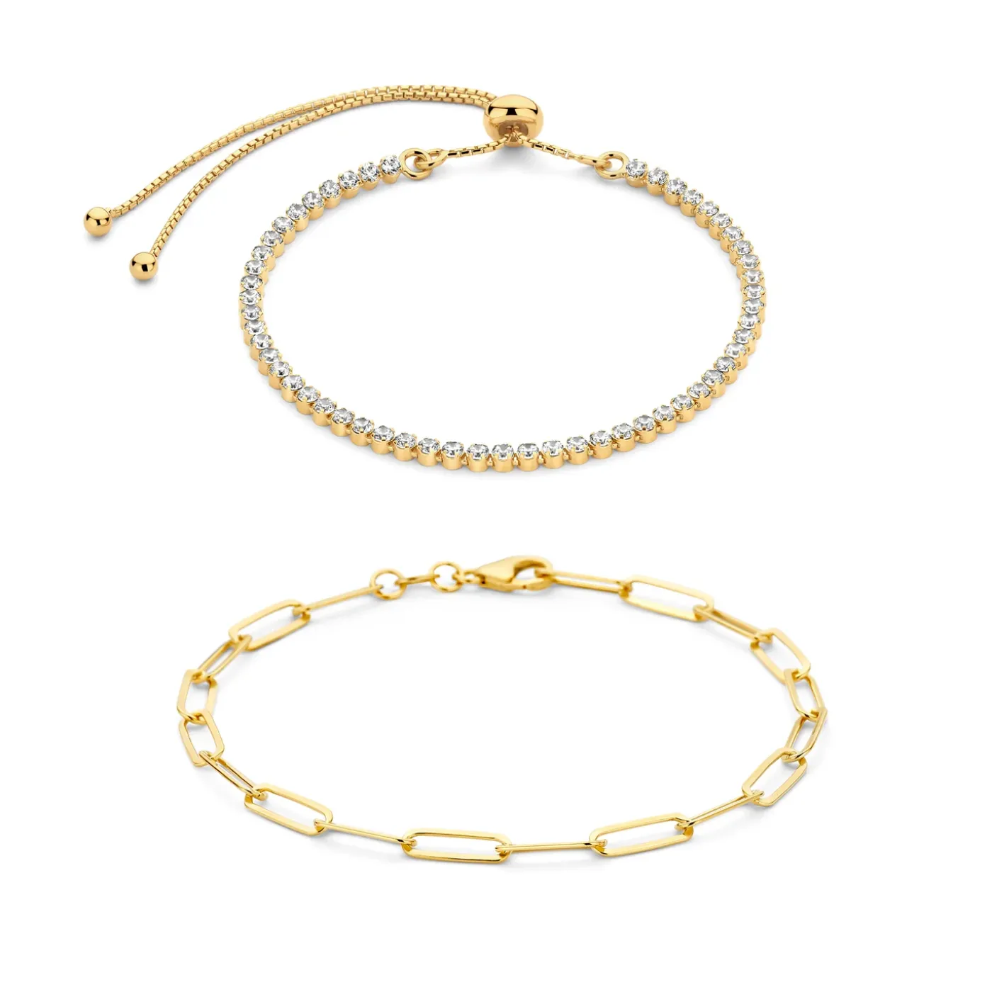 Sorprendimi 925 Sterling Silber vergoldetes Armband Geschenkset|Parte di Me Clearance