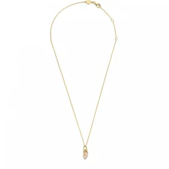 Sorprendimi 925er Sterling Silber vergoldet Halskette und Ohrringe Geschenk-Set mit 14 Karat Goldplattierung|Parte di Me New