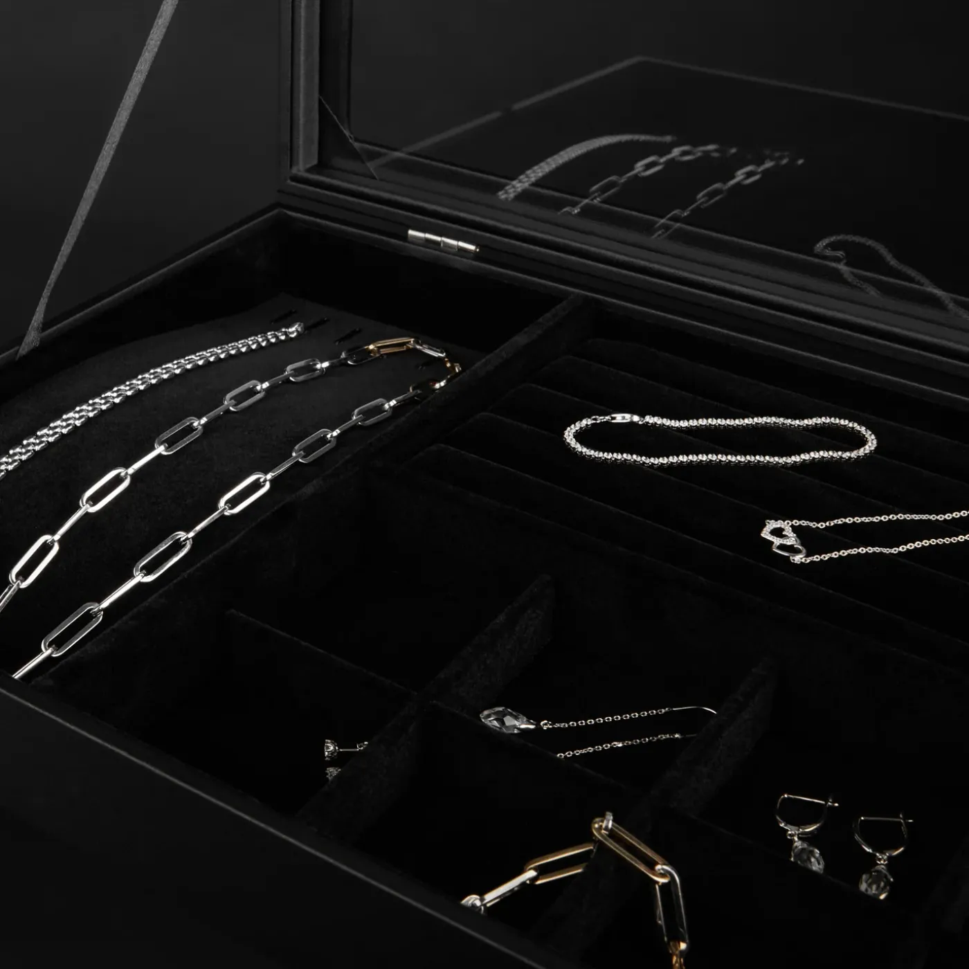 Sorprendimi schwarzer Schmuckkasten|Parte di Me Discount