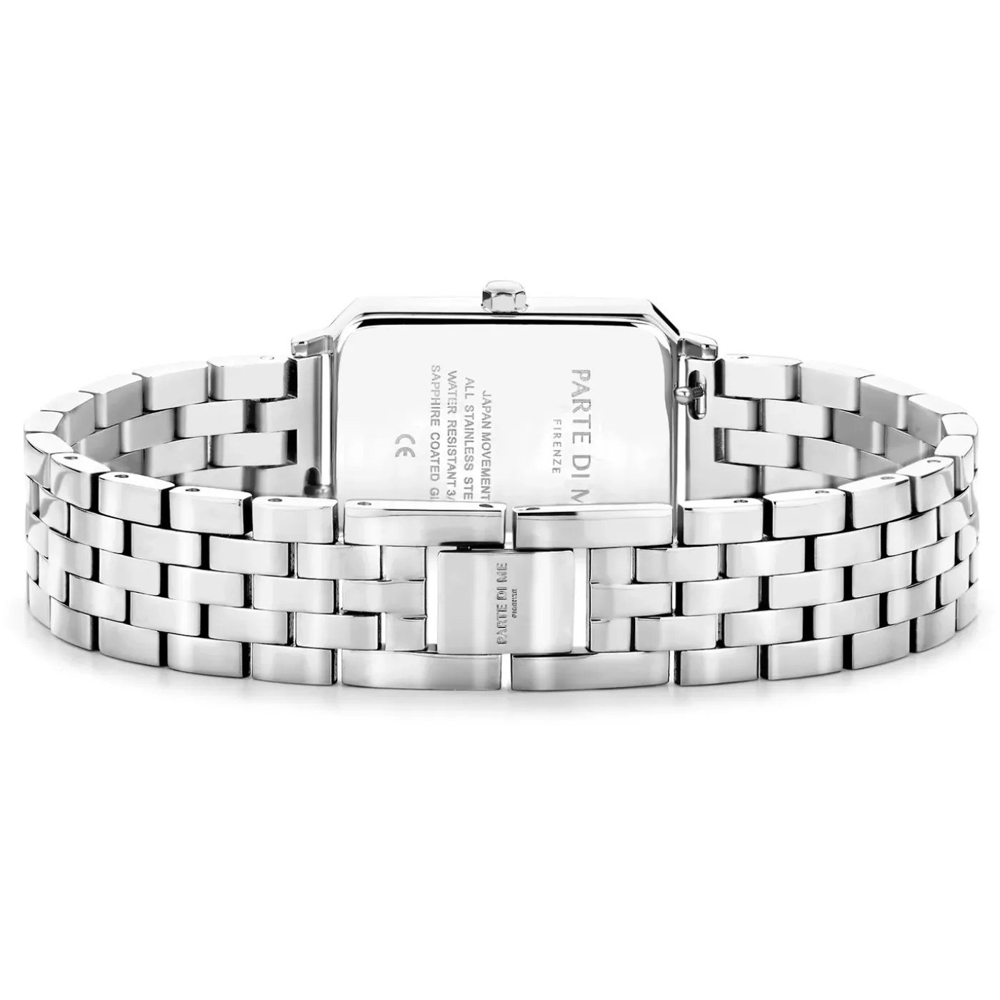 Sorprendimi silberfarbene Uhr und Armband aus 925er Sterlingsilber|Parte di Me New
